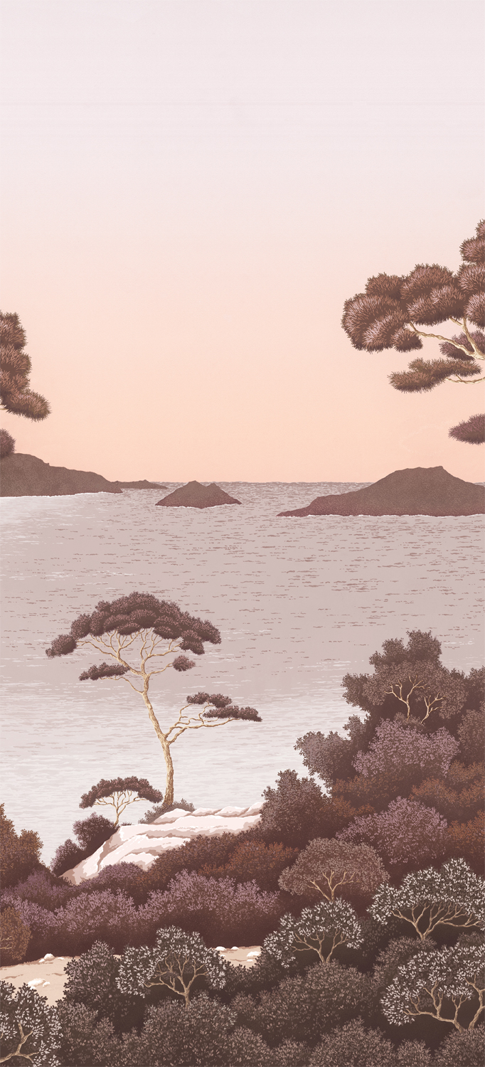 Wandbild Port Cros - Bois de Rose Panel B