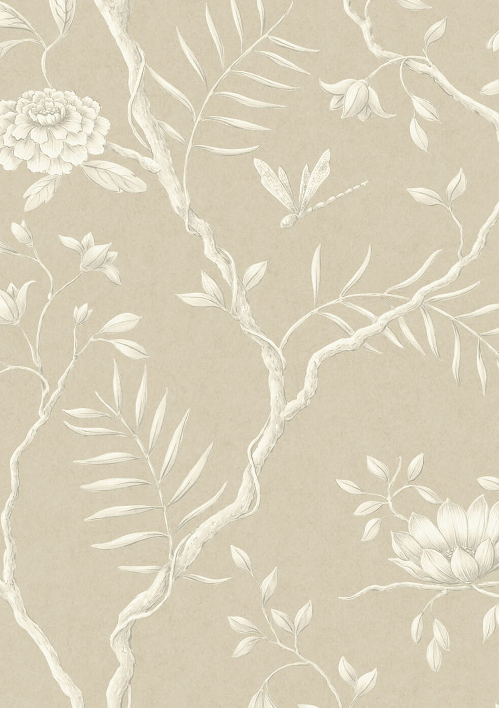 Wallpaper Jasper Peony - Parchment