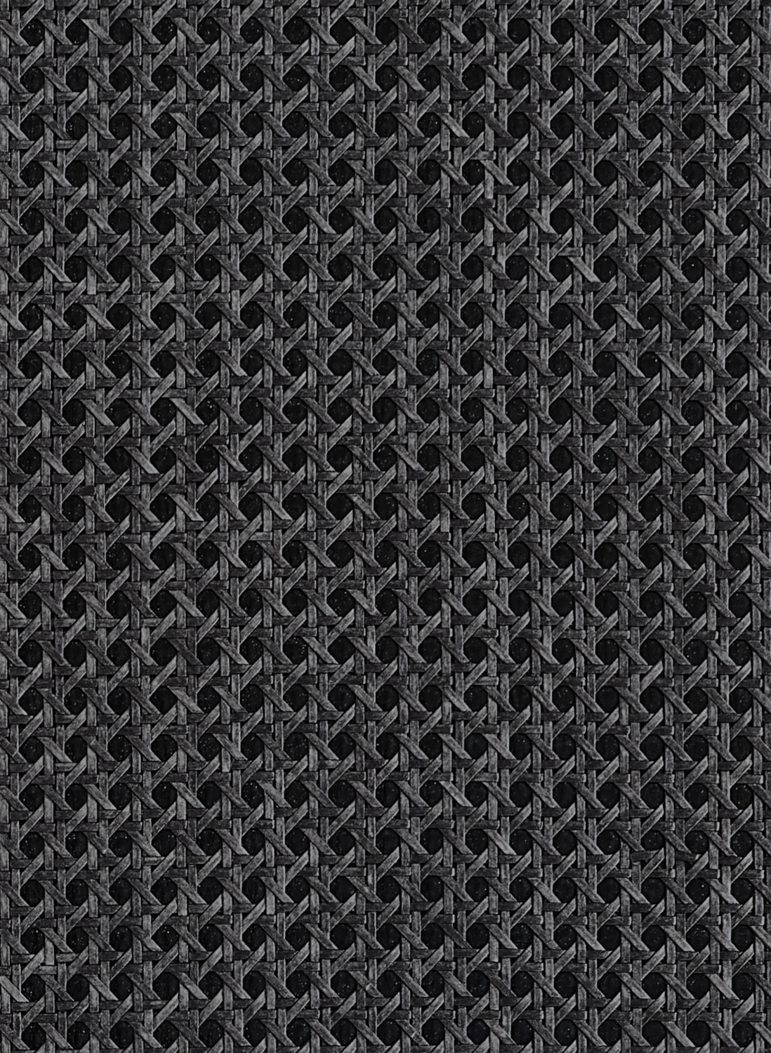 Tapete Paper Rattan - Black