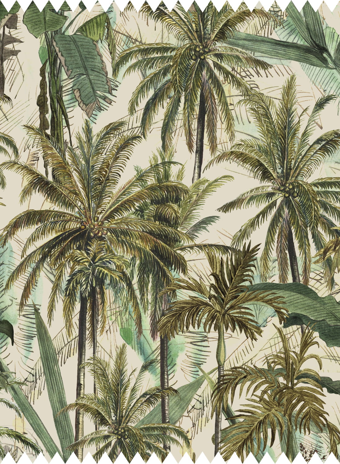 Fabric The Jungle - Linen