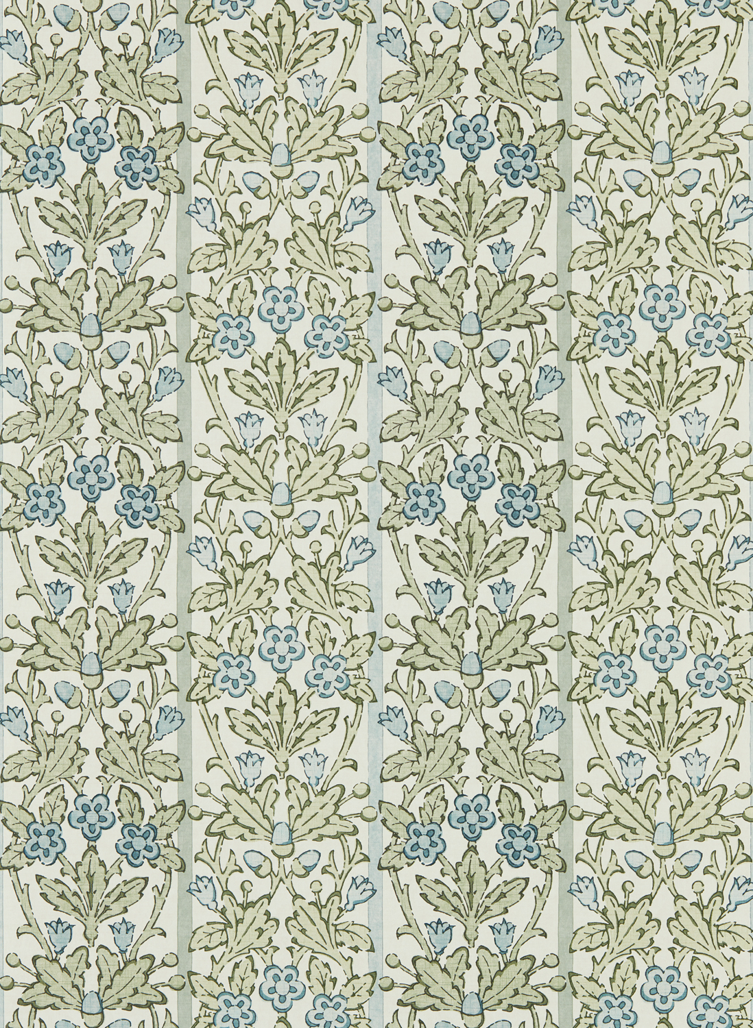 Tapete Oak & Blossom - Thyme/ Woad