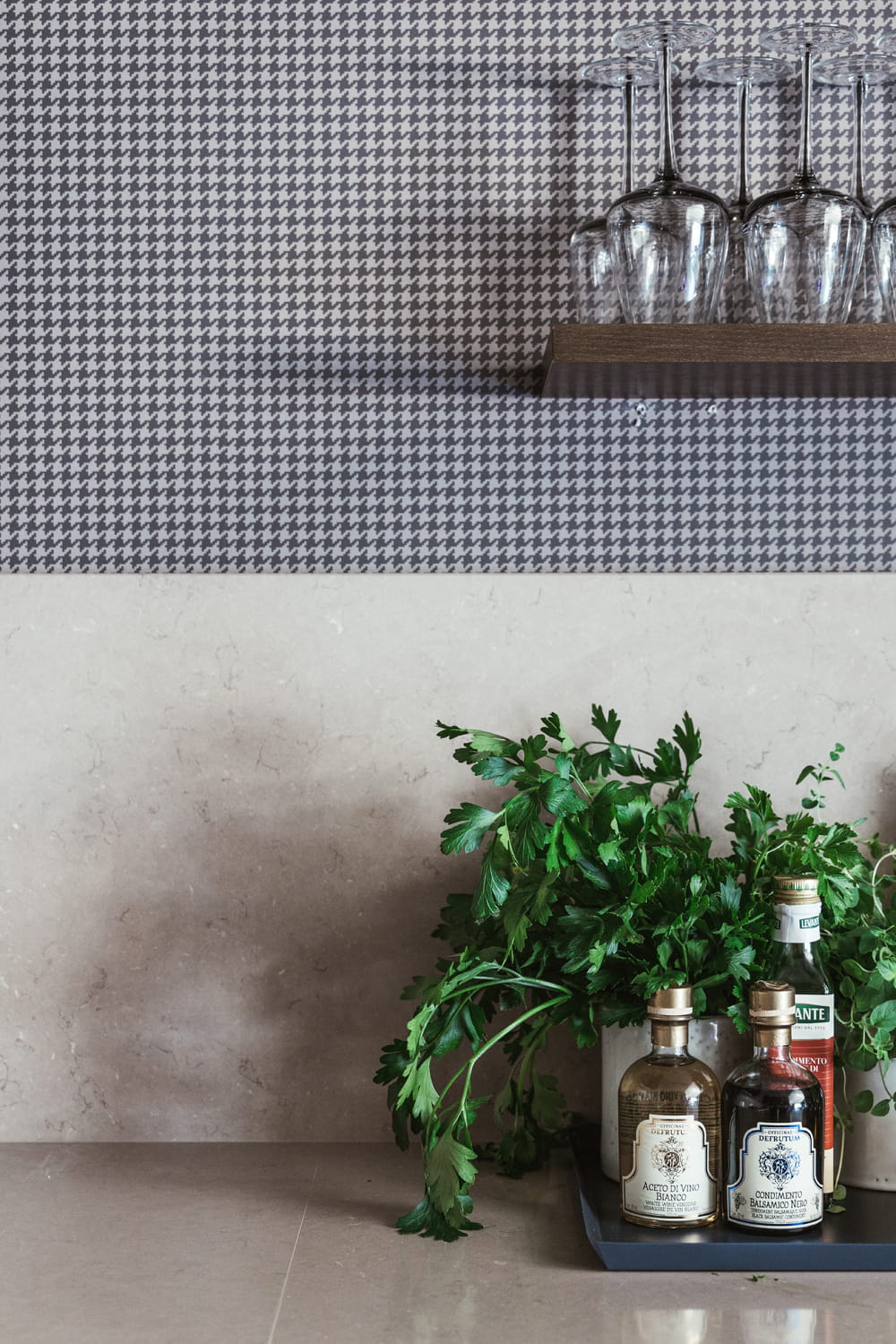 Tapete Houndstooth - Brown