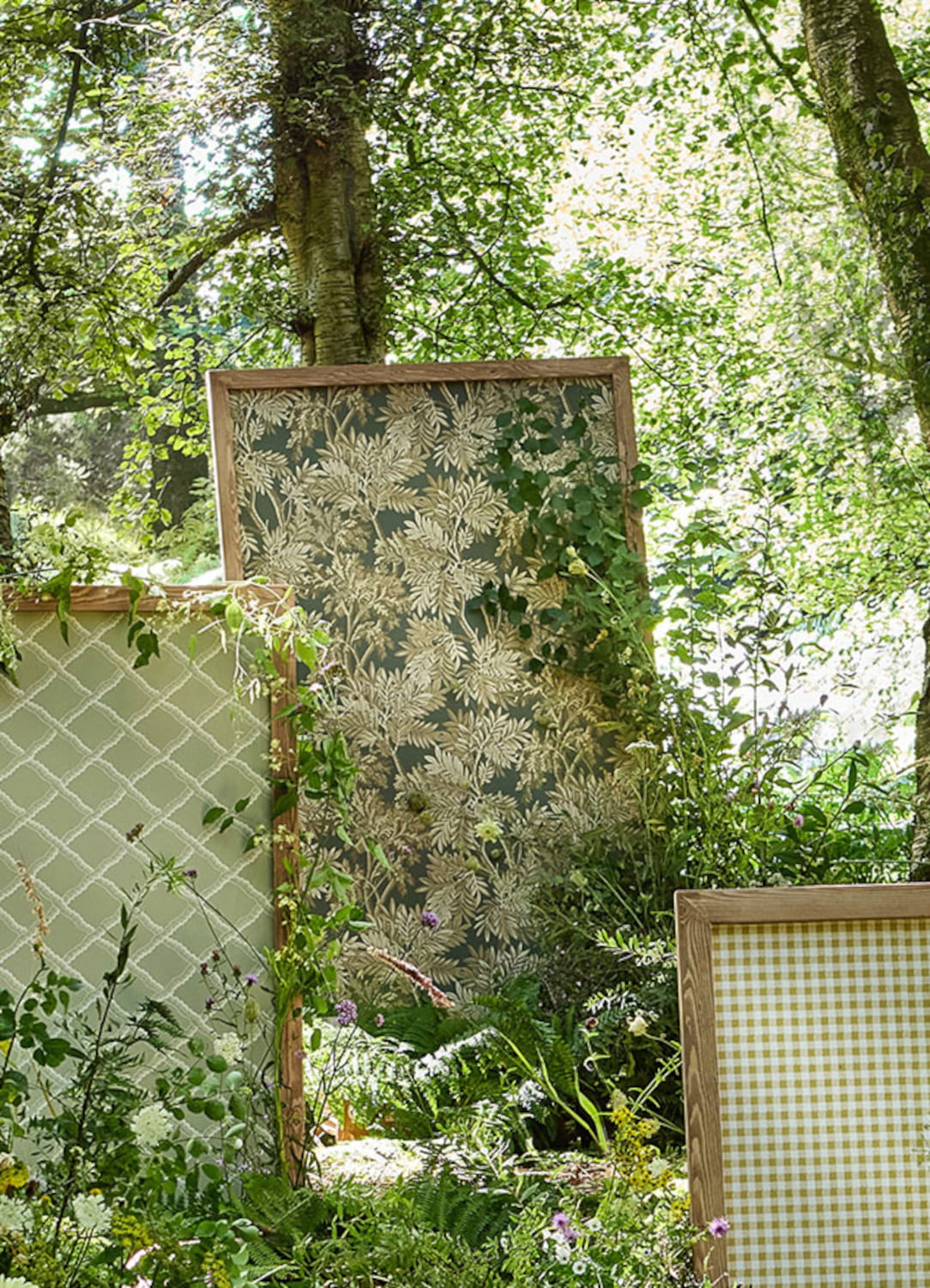 Tapete Tapestry Trees - Woodland Green