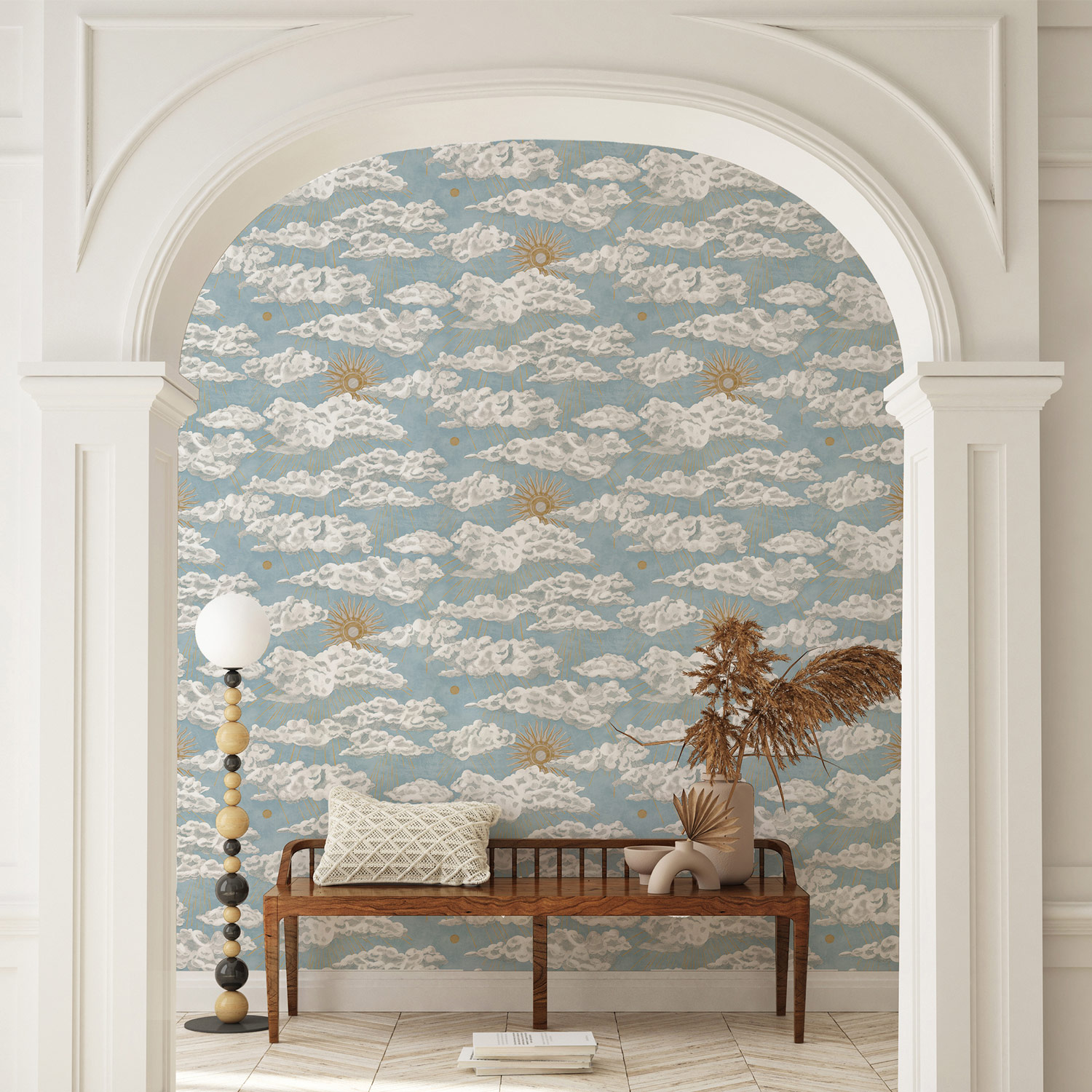 Tapete Cumulus Sol - Light Blue