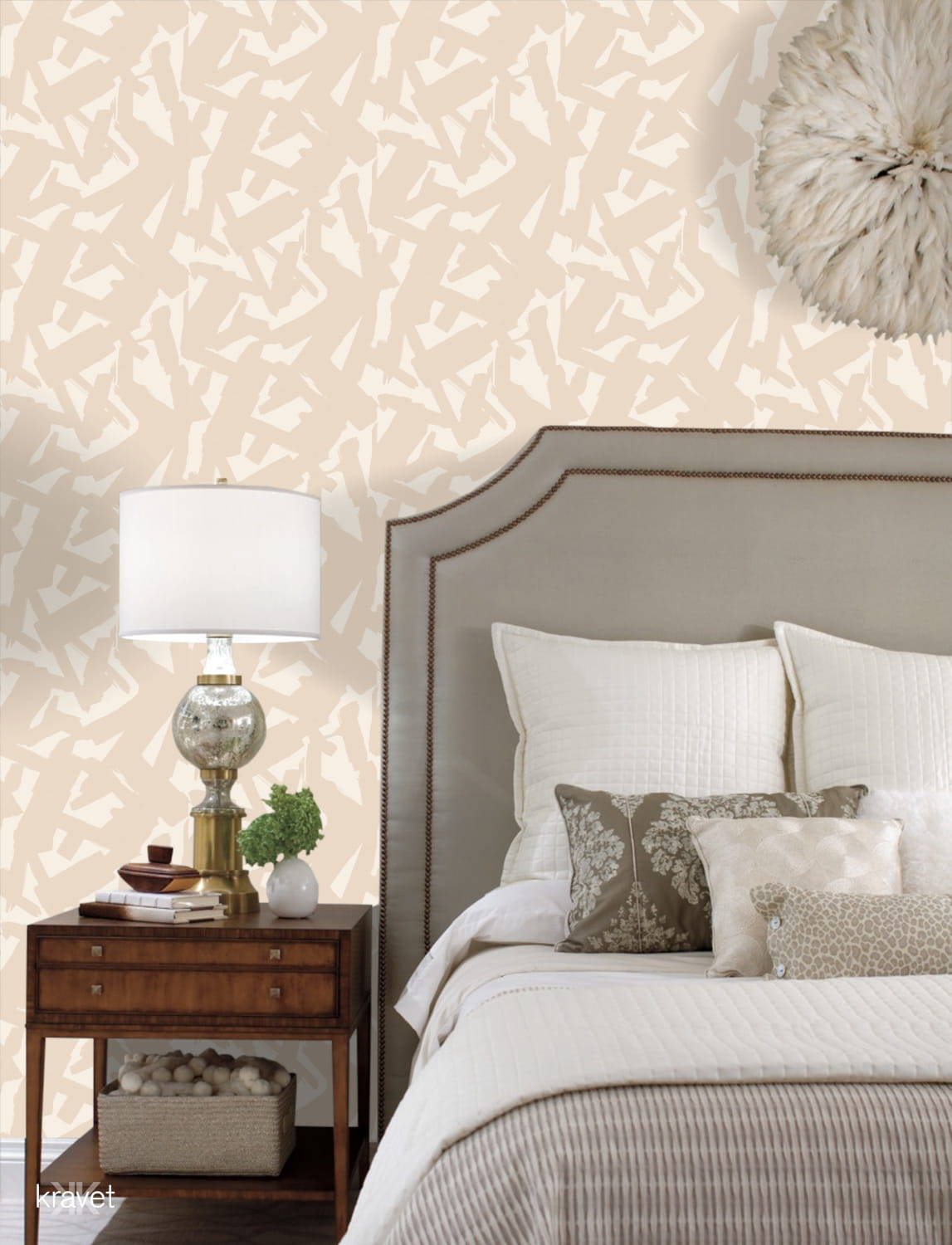 Tapete Bold Lines - Stone