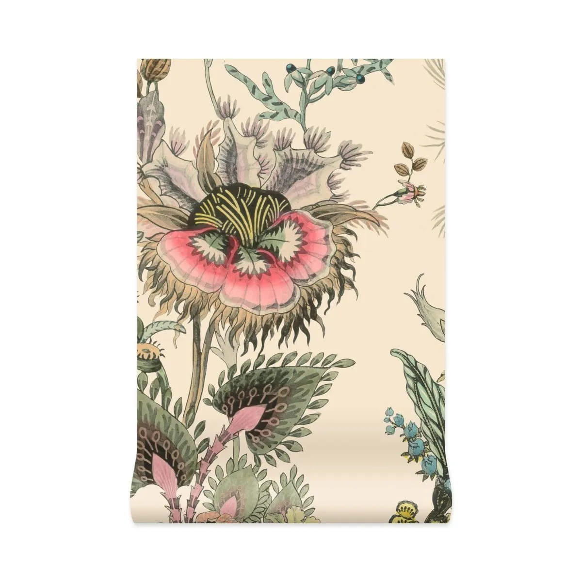Wandbild Flora Fantasia - Ecru