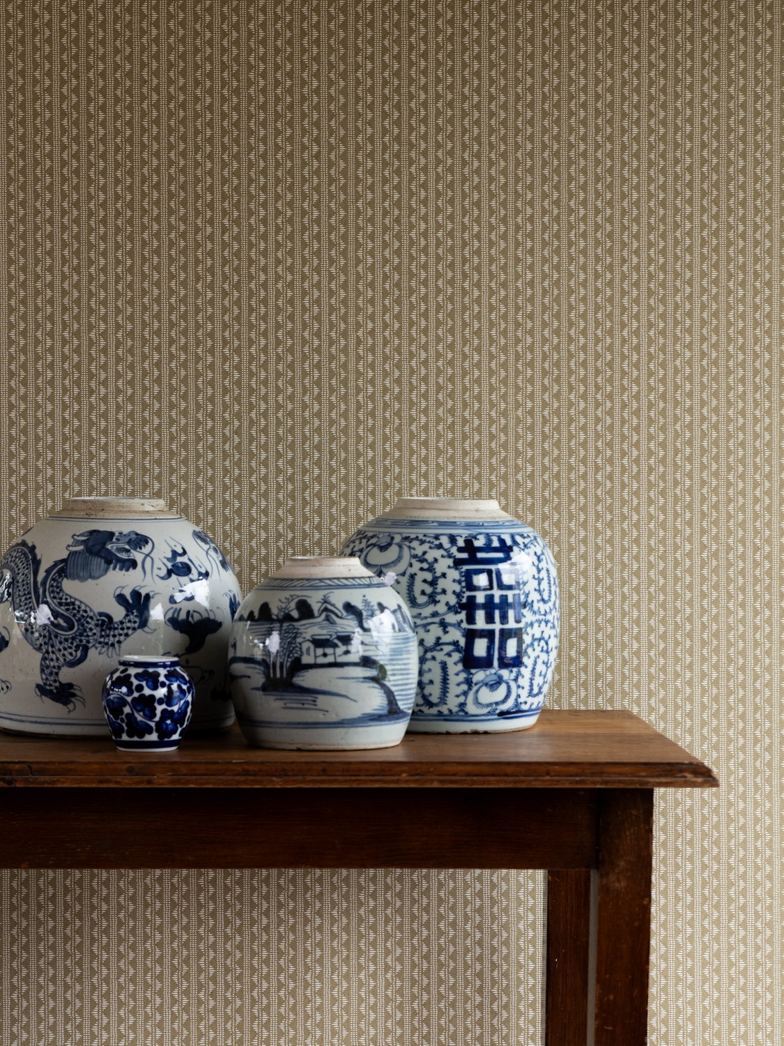 Wallpaper Zigzag - Hazelnut